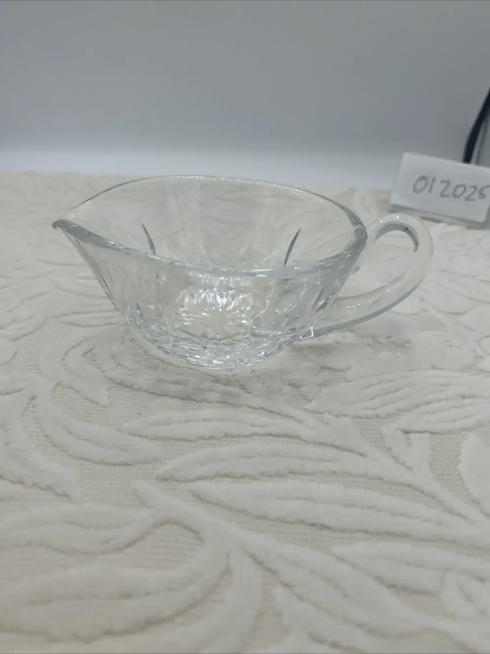 Vintage Waterford Lismore Creamer Signed